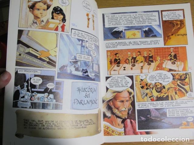 Libros de segunda mano: Coneguem el parlament. Pere Planello i Marcos Mateu. Comic - Foto 3