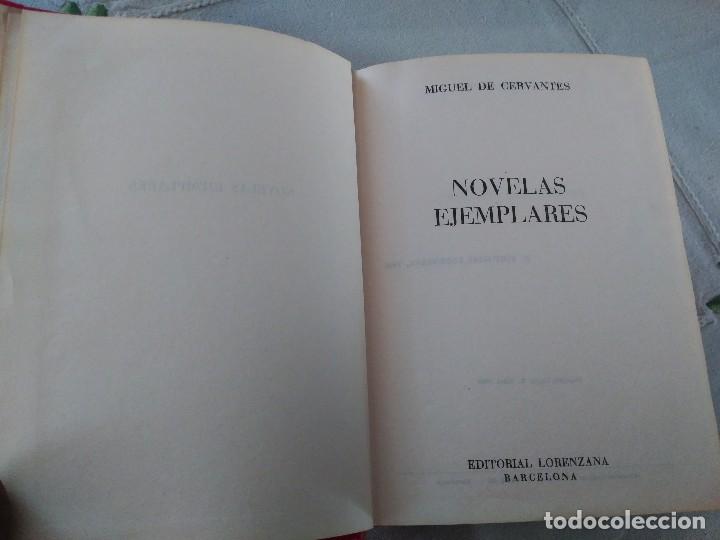 Libros de segunda mano: Libro Novelas ejemplares de Miguel de Cervantes - Foto 2