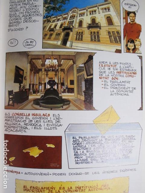 Libros de segunda mano: Coneguem el parlament. Pere Planello i Marcos Mateu. Comic - Foto 4