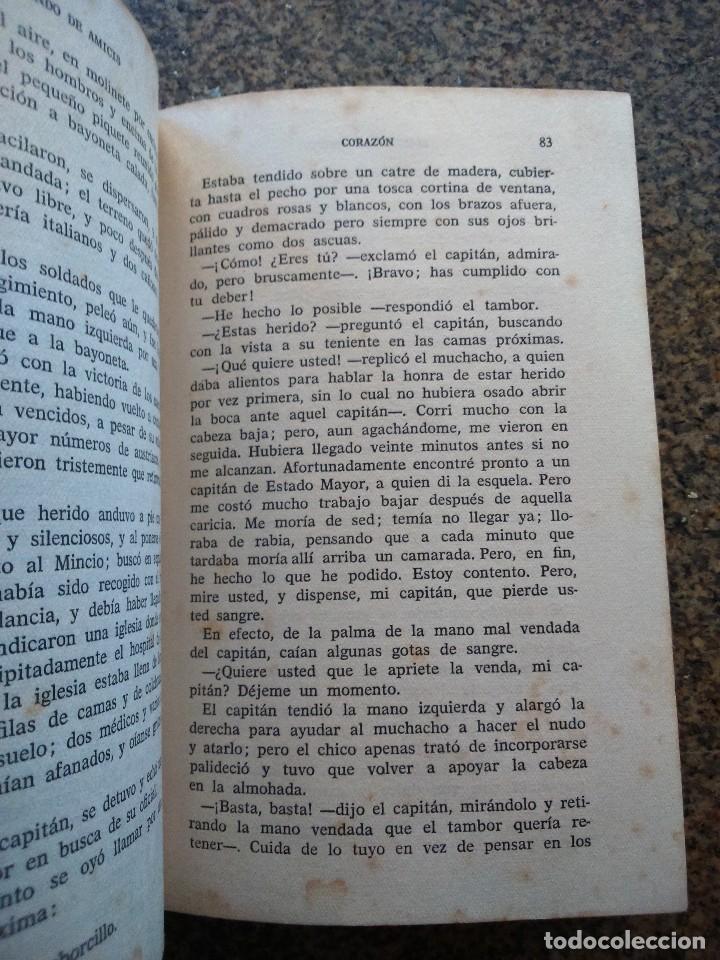 Libros de segunda mano: CORAZON -- EDMUNDO DE AMICIS -- EDICIONES VERGARA 1962 -- - Foto 2
