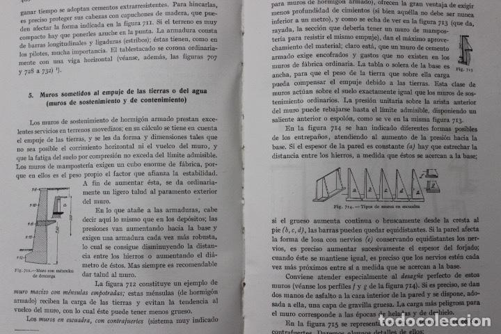 Libros de segunda mano: CONSTRUCCIONES DE HORMIG&Oacute;N ARMADO C.KERSTEN - Foto 4