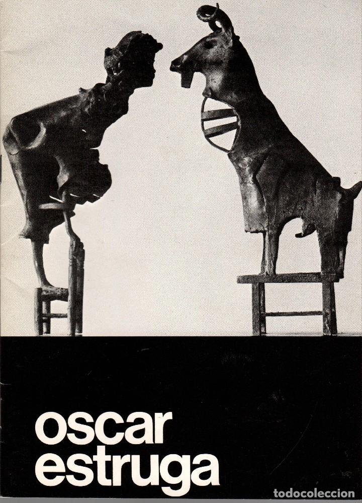 Libros de segunda mano: &Oacute;SCAR ESTRUGA EN LA GALER&Iacute;A ALTEX (MADRID 1977) - ESCULTURA CONTEMPOR&Aacute;NEA