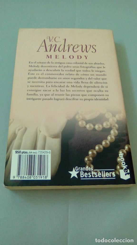 Libros de segunda mano: MELODY.- V.C. ANDREWS - Foto 2