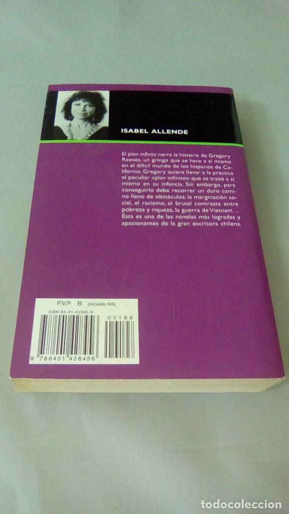 Libros de segunda mano: EL PLAN INFINITO.- ISABEL ALLENDE - Foto 2