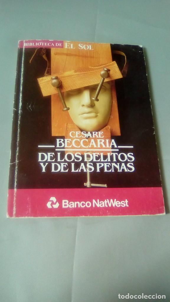 Libros de segunda mano: CESARE BECCARIA DE LOS DELITOS Y DE LAS PENAS - Foto 1