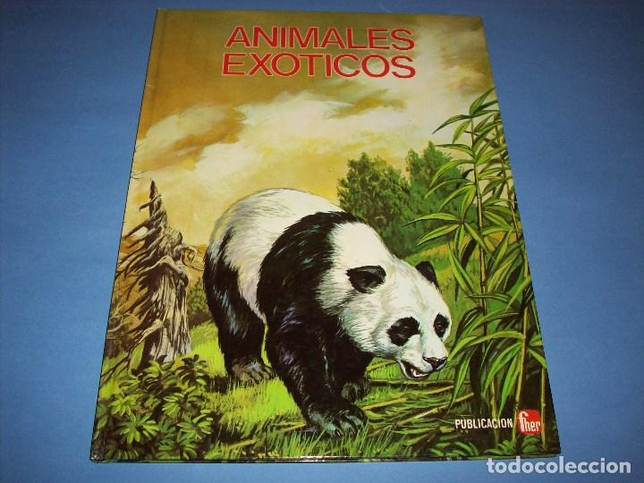 Libros de segunda mano: animales ex&oacute;ticos, publicacion fher - Foto 1