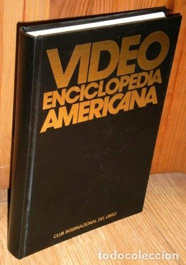Libros de segunda mano: Video Enciclopedia Americana del Club Internacional del Libro en Madrid 1990