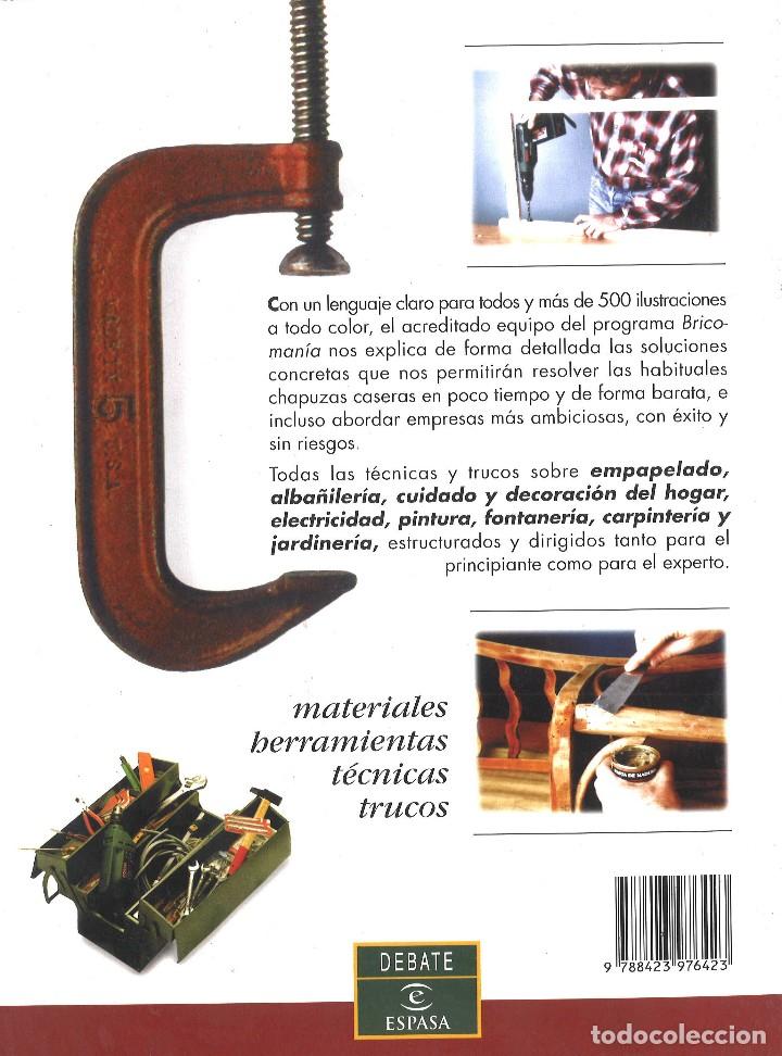 Libros de segunda mano: Bricomania. El placer de construir uno mismo. 1996 - Foto 2