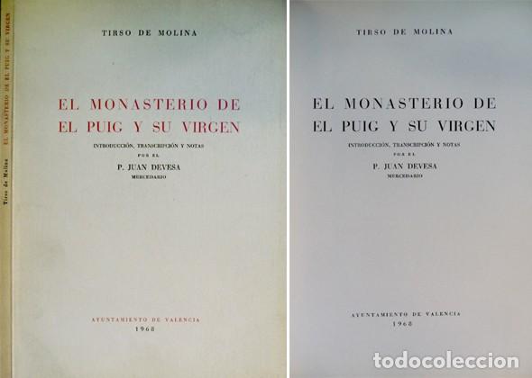 Libros de segunda mano: MOLINA, Tirso de.  El Monasterio de El Puig y su Virgen. 1968. - Foto 1