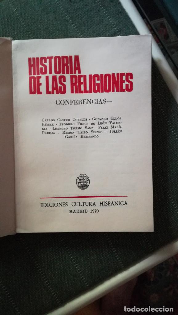Libros de segunda mano: HISTORIA DE LAS RELIGIONES - Foto 2