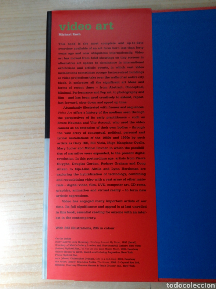 Libros de segunda mano: Libro arte en ingl&eacute;s. Video art .. m. Rush - Foto 3