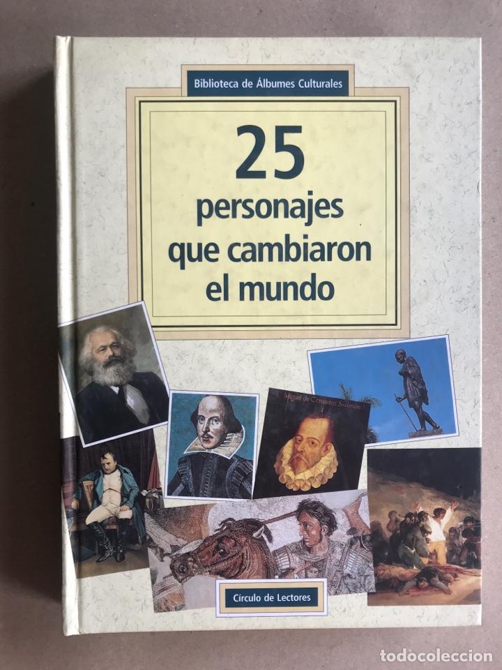 Second hand books: 25 PERSONAJES QUE CAMBIARON EL MUNDO POR EL CIRCULO DE LECTORES, 1993