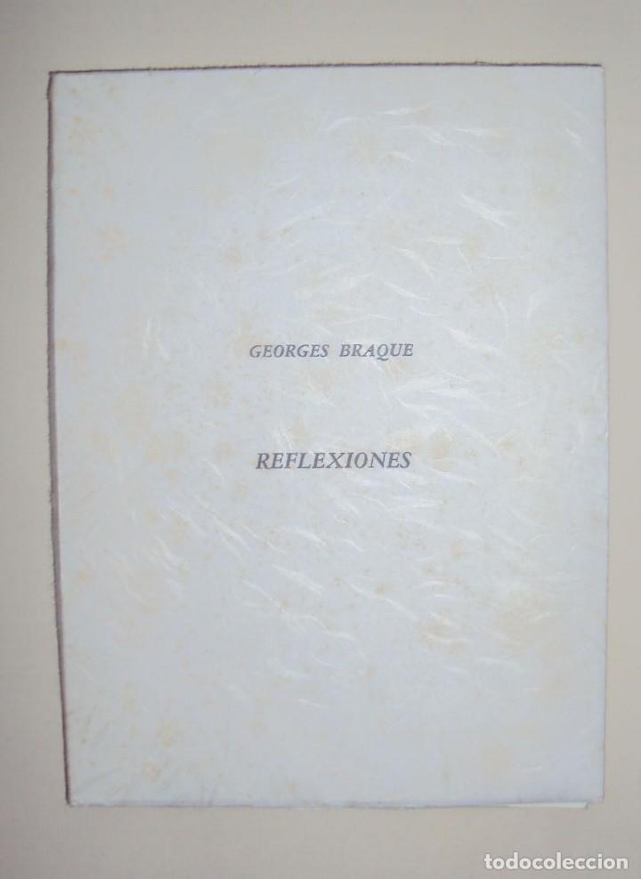 Libros de segunda mano: Reflexiones - Braque Georges - Libero Badii - Foto 2