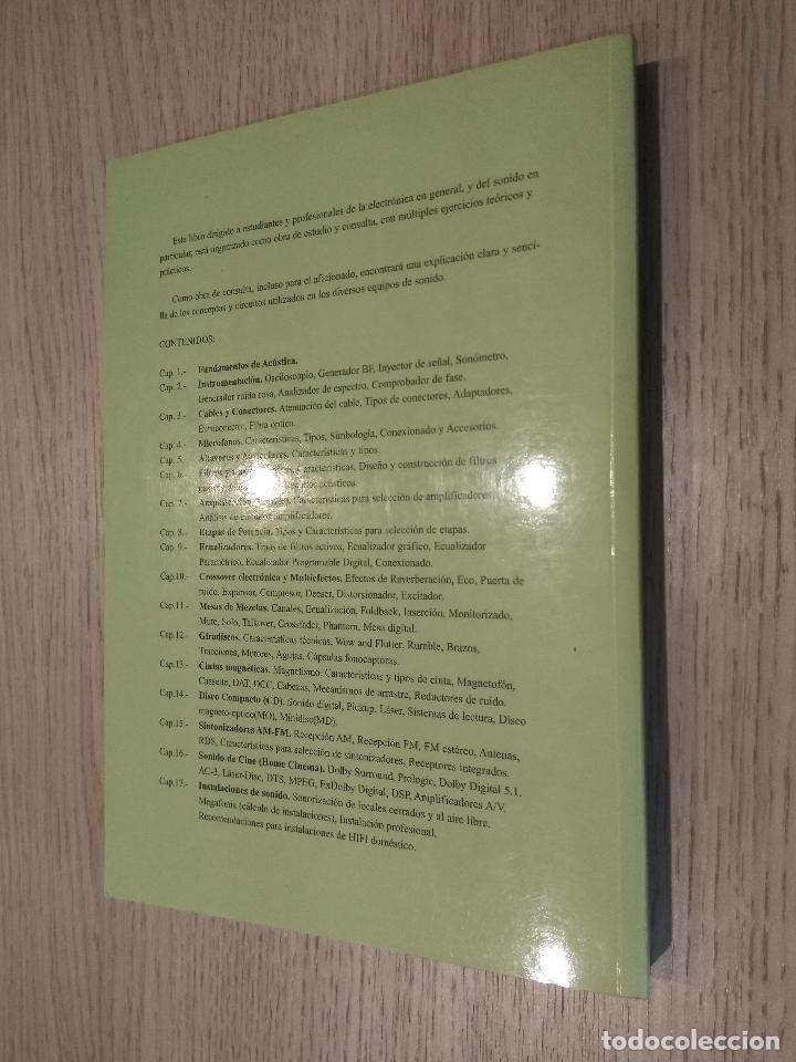 Libros de segunda mano: EQUIPOS DE SONIDO. JOSE CARLOS GINES - Foto 3