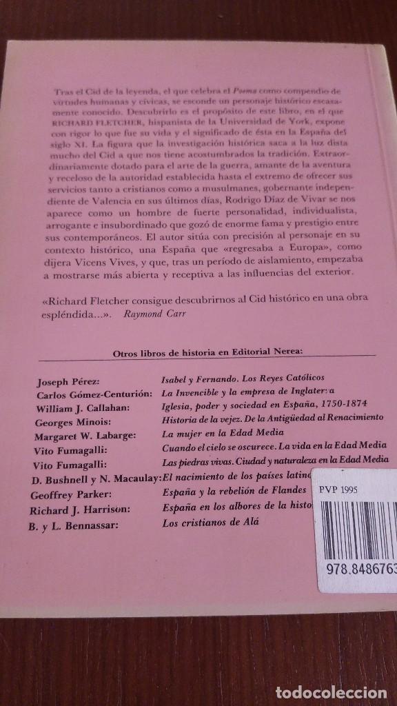 Libros de segunda mano: El Cid. Richard Fletcher - Foto 2