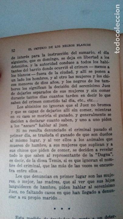 Libros de segunda mano: El imperio de los negros blancos. A. Liano - Foto 2