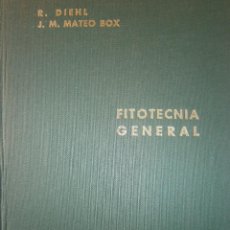 Libros de segunda mano: FITOTECNIA GENERAL DIEHL MATEO BOX MUNDI PRENSA 1978 EC TM. Lote 128027359