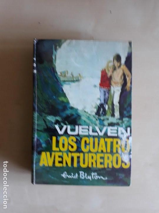 Libros de segunda mano: Vuelven los cuatro aventureros. Enid Blyton. - Foto 1