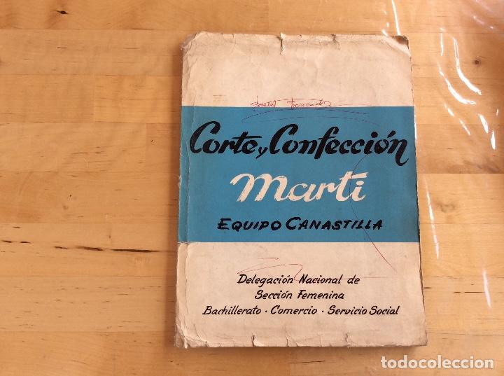 Libros de segunda mano: Corte y confecci&oacute;n Marti. Equipo canastilla - Foto 1