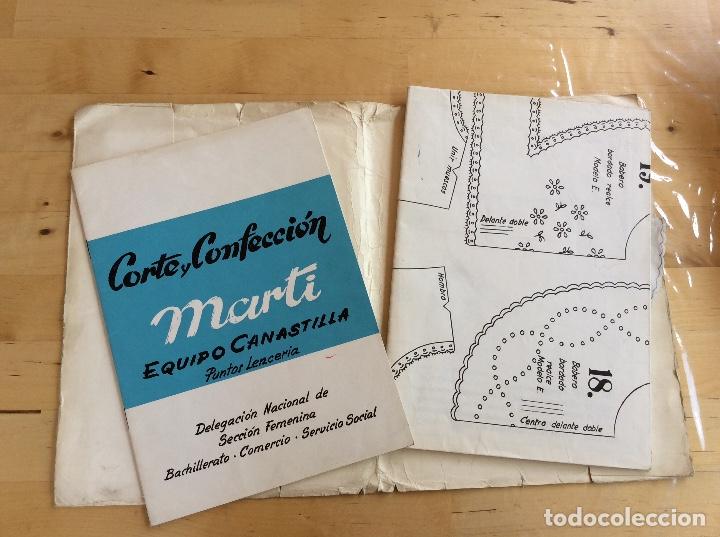 Libros de segunda mano: Corte y confecci&oacute;n Marti. Equipo canastilla - Foto 3