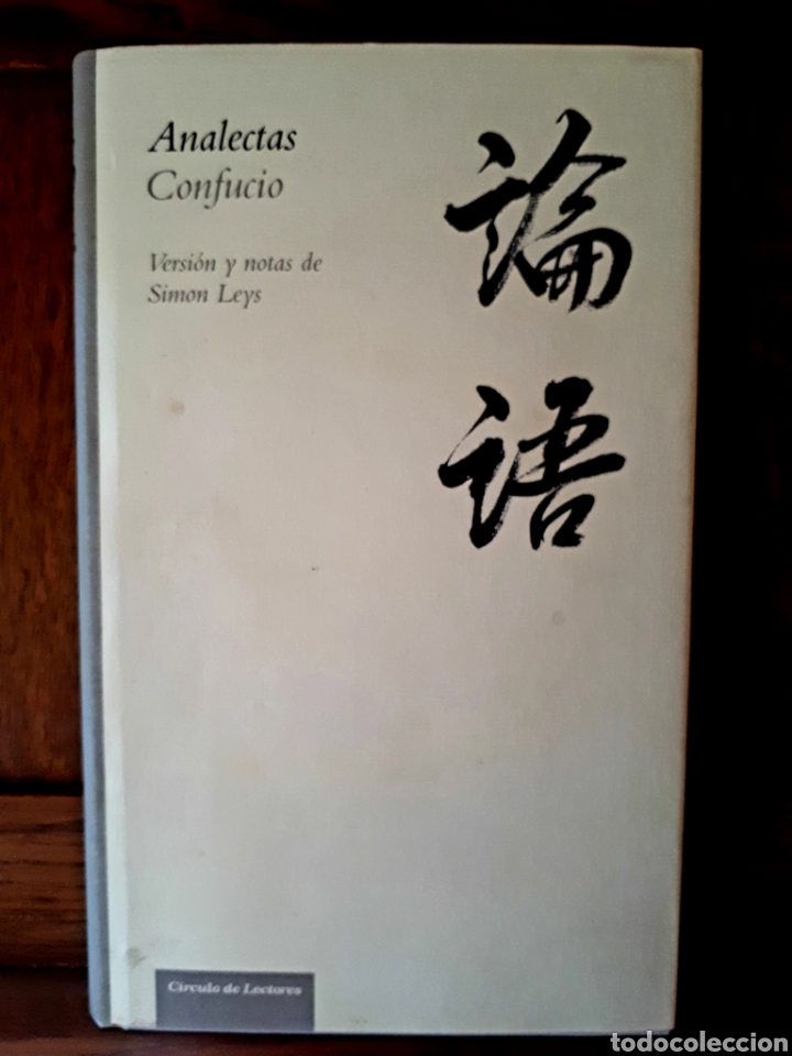 Analectas Confucio Version De Simon Leys Sold Through Direct Sale