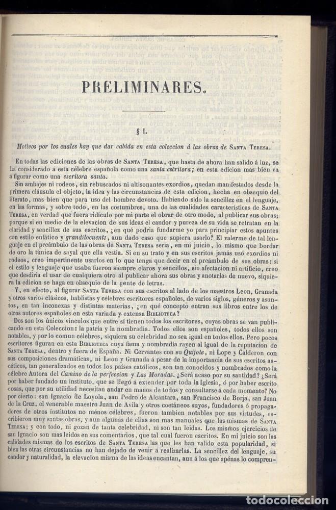 Libros de segunda mano: SANTA TERESA DE JESUS.  Escritos. 1952 [BAE]. - Foto 2