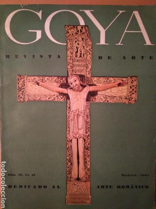 Libri di seconda mano: Goya, Revista de arte. N&uacute;meros 43, 44 y 45.