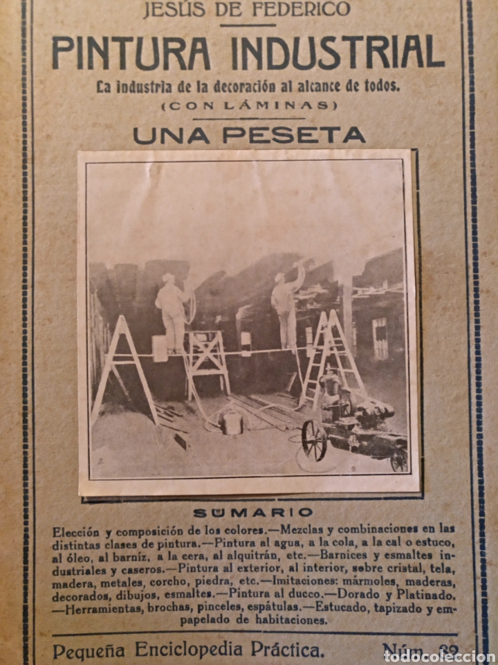 Libros de segunda mano: 1940s. Pintura industrial - Foto 1
