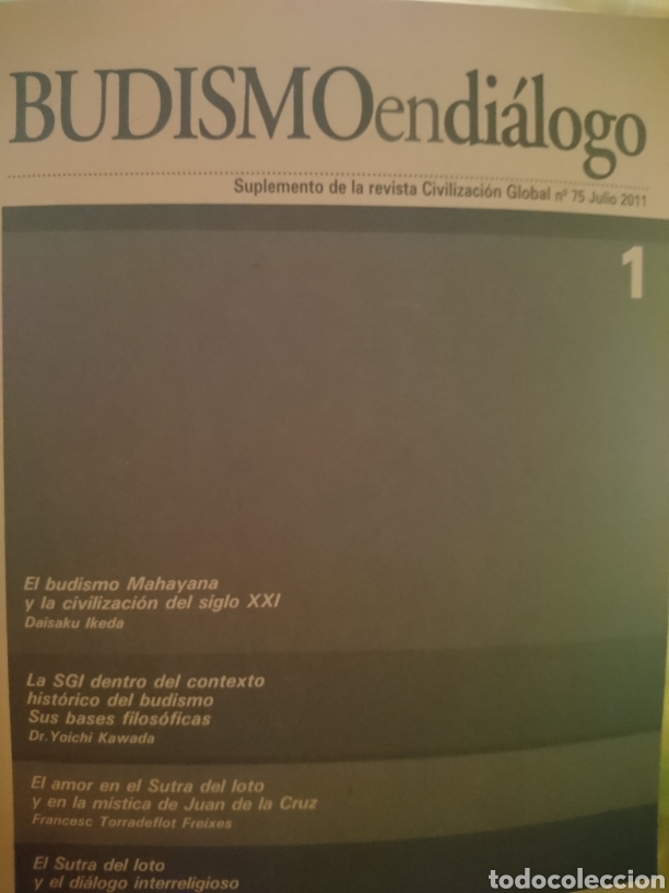 Libros de segunda mano: Budismo en di&aacute;logo 1 - Foto 1