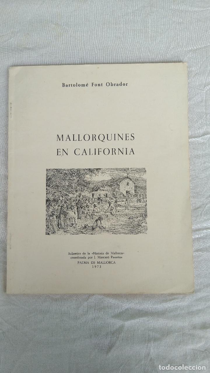 Libros de segunda mano: Mallorquines en Calif&ograve;rnia - Foto 1