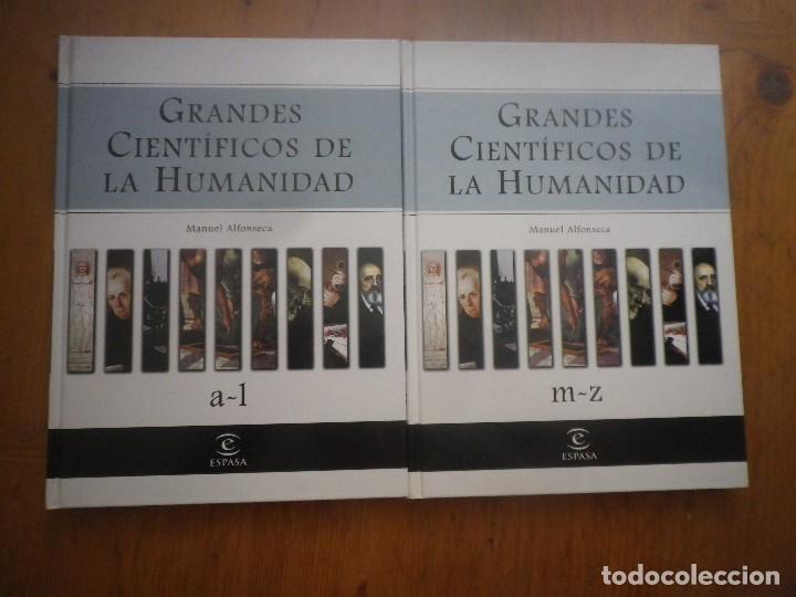 Libros de segunda mano: GRANDES CIENTIFICOS DE LA HUMANIDAD MANUEL ALFONSECA 2 TOMOS ABC - Foto 1