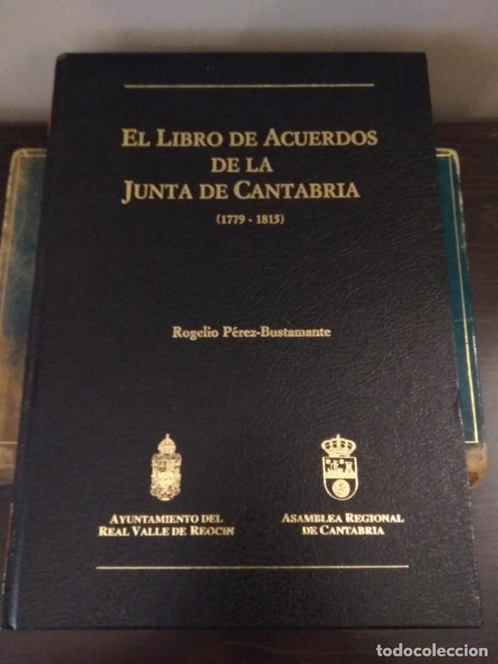 Libros de segunda mano: EL LIBRO DE ACUERDOS DE LA JUNTA DE CANTABRIA - Foto 1