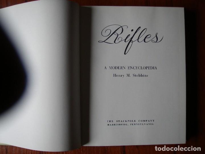 Libros de segunda mano: LIBRO ARMAS CAZA RIFLES STEBBINS 1958 - Foto 2