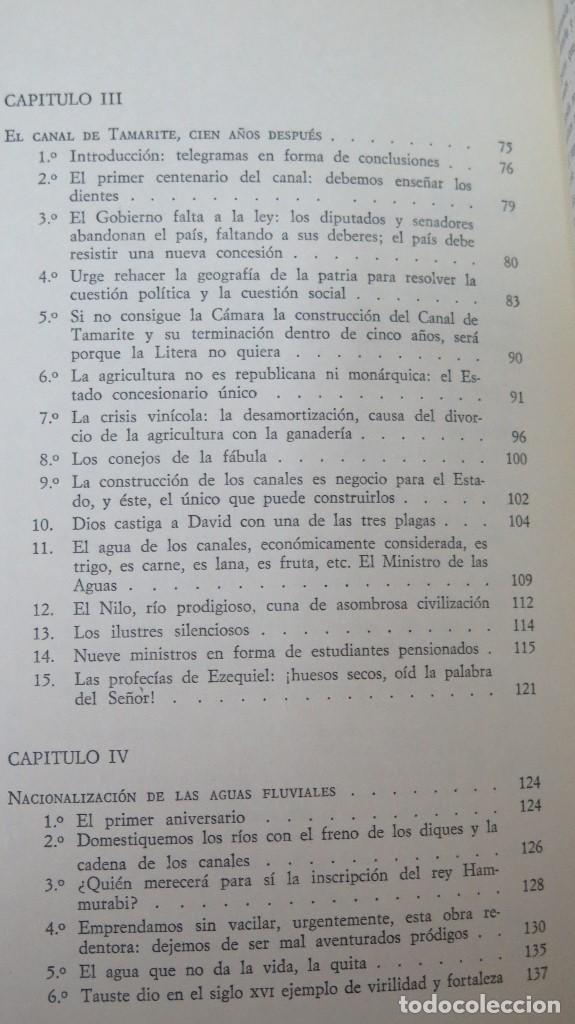 Libros de segunda mano: POL&Iacute;TICA HIDR&Aacute;ULICA. JOAQUIN COSTA - Foto 3