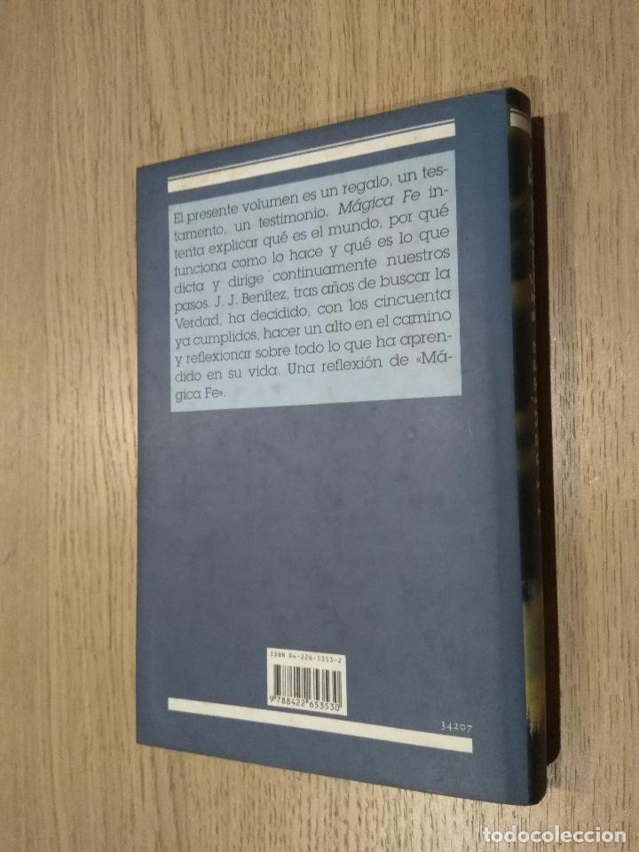 Libros de segunda mano: M&Aacute;GICA FE J.J. BEN&Iacute;TEZ, ED. C&Iacute;RCULO DE LECTORES - Foto 3