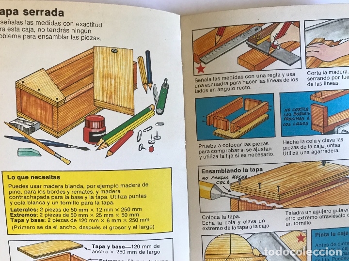 Libros de segunda mano: GUIA DEL AFICIONADO, CARPINTER&Iacute;A PLESA SM 1980 - Foto 4