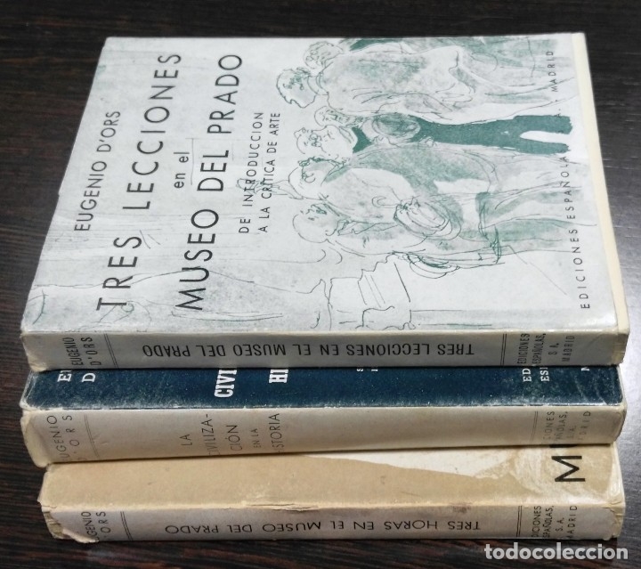 Libros de segunda mano: Eugenio D&acute;Ors. Lote tres libros. - Foto 2