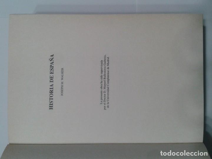 Libros de segunda mano: HISTORIA DE ESPA&Ntilde;A 2003 JOSEPH M. WALKER EDIMAT - Foto 2