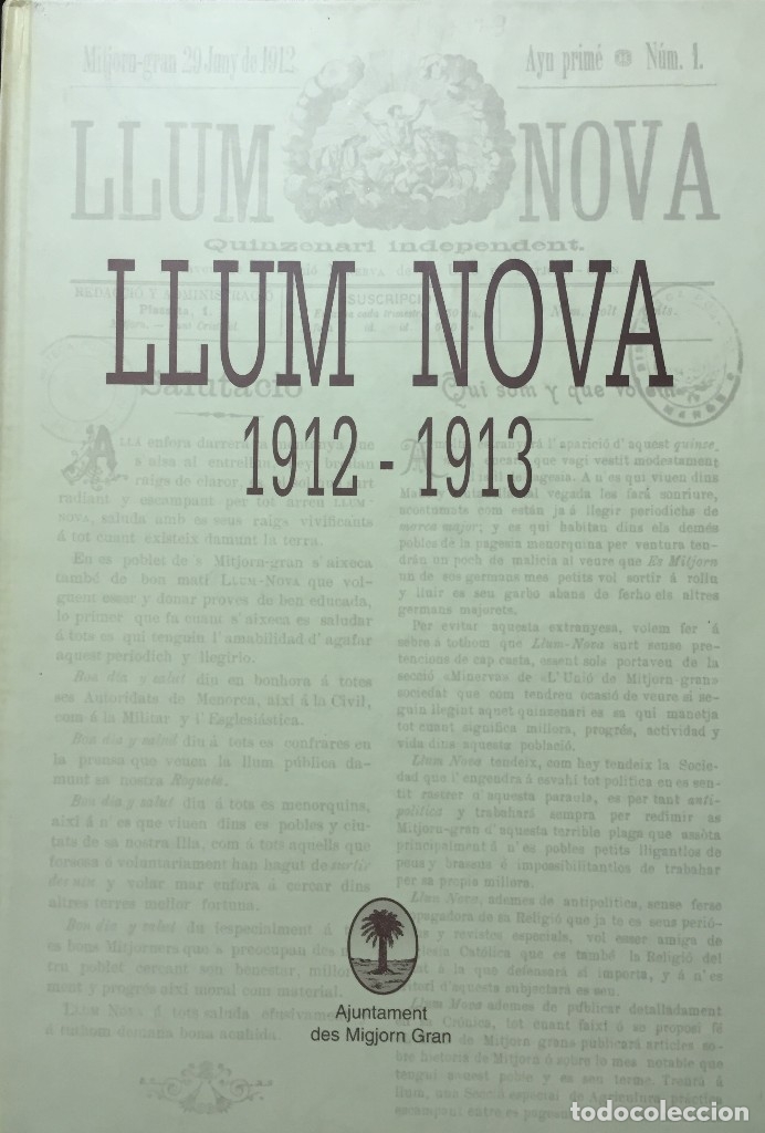 Libros de segunda mano: LLUM NOVA. 1912-1913. - [Revista] - Foto 1