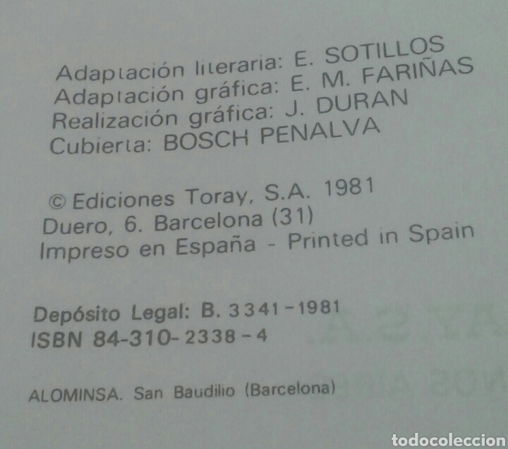 Libros de segunda mano: Libro. La novela de una momia. Ediciones Toray. - Foto 8