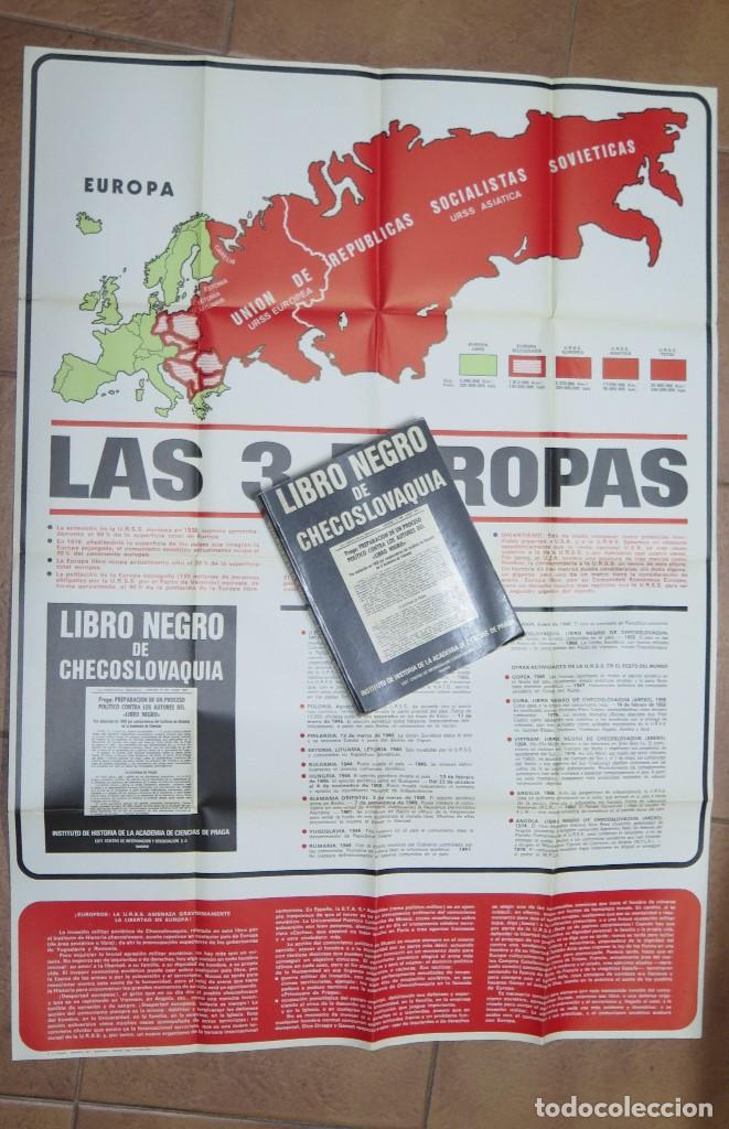 Libros de segunda mano: LIBRO NEGRO DE CHECOSLOVAQUIA. CON POSTER - Foto 1