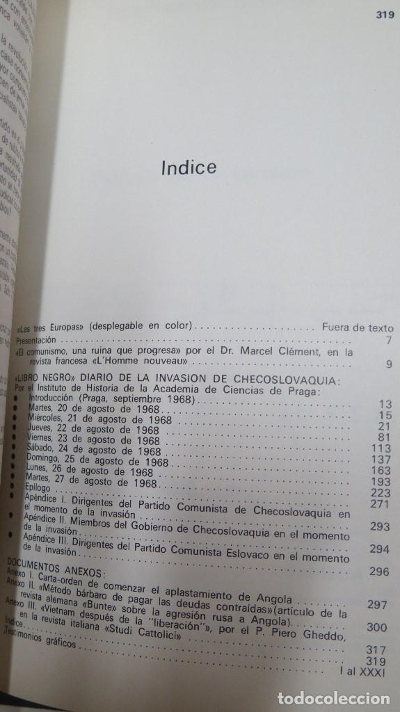 Libros de segunda mano: LIBRO NEGRO DE CHECOSLOVAQUIA. CON POSTER - Foto 2