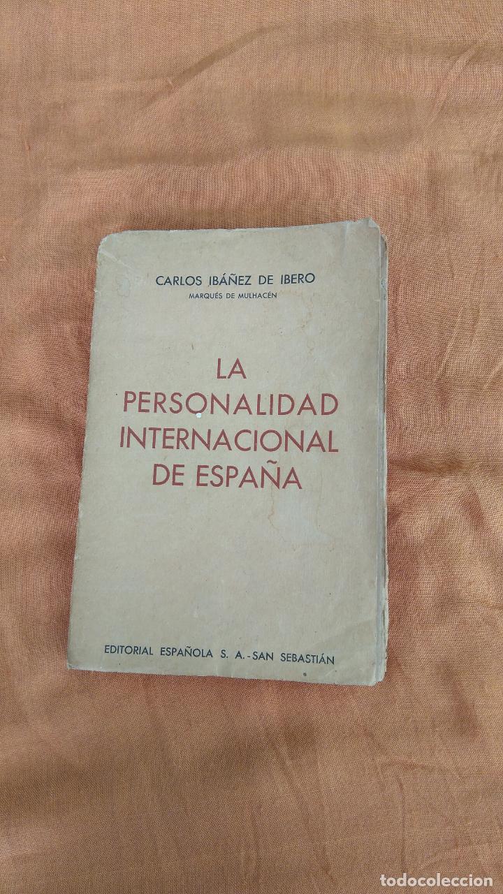 Libros de segunda mano: La personalidad internacional de Espa&ntilde;a - Foto 1