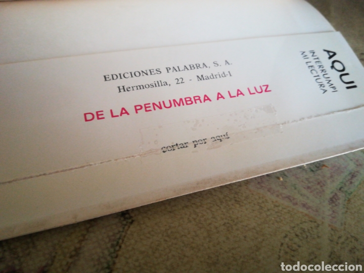 Libros de segunda mano: De la penumbra a la luz - Alfonso Rey - 1976 - Foto 4
