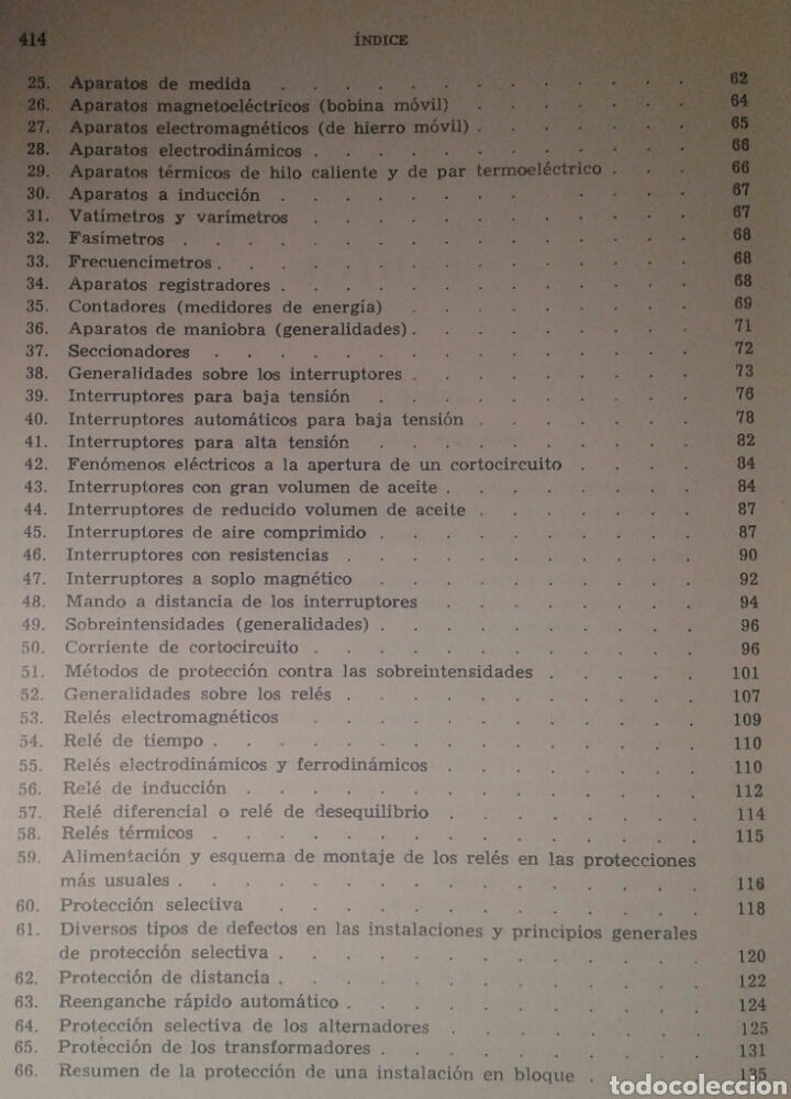Libros de segunda mano: Libro. Instalaciones electricas. Editorial Gustavo Gil. - Foto 8