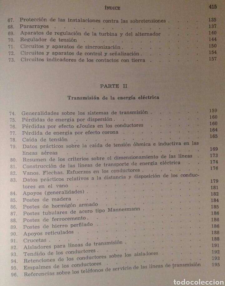 Libros de segunda mano: Libro. Instalaciones electricas. Editorial Gustavo Gil. - Foto 9
