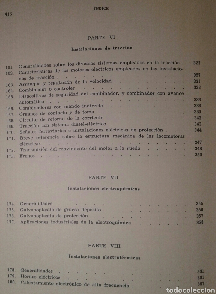 Libros de segunda mano: Libro. Instalaciones electricas. Editorial Gustavo Gil. - Foto 12