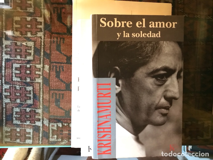 Libros de segunda mano: Sobre el amor y la soledad. J. Krishnamurti - Foto 1