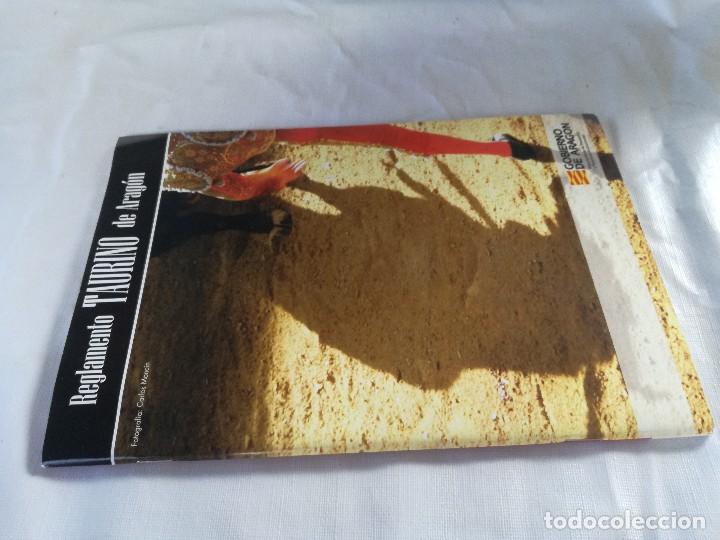 Libros de segunda mano: reglamento taurino de aragon - Foto 1