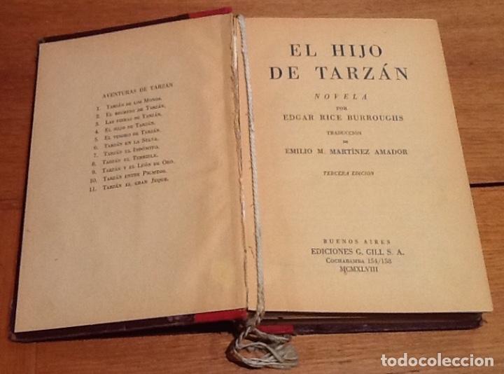 Libros de segunda mano: El hijo de Tarzan. Edgar Rice Burroughs - Foto 2